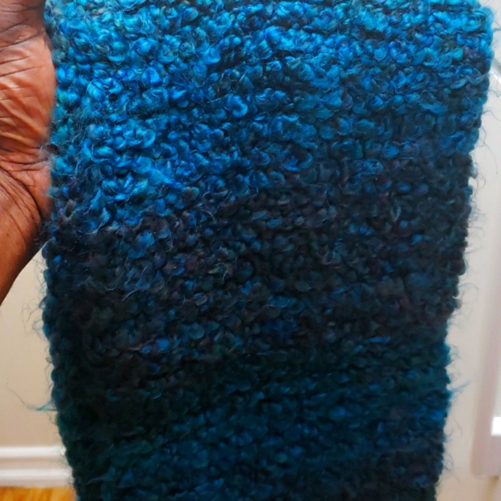 crochet muffler/scarf